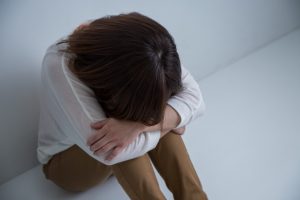 打たれ弱くて落ち込む人