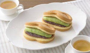 スフレ（小倉&抹茶）